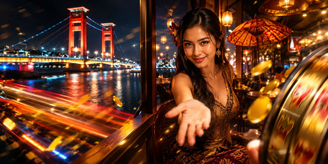 Pemain slot menikmati permainan sambil minum kopi di kafe Vietnam yang cozy